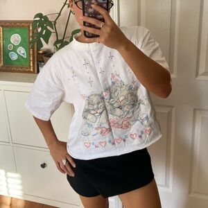 Vintage dead stock diamond dust tee